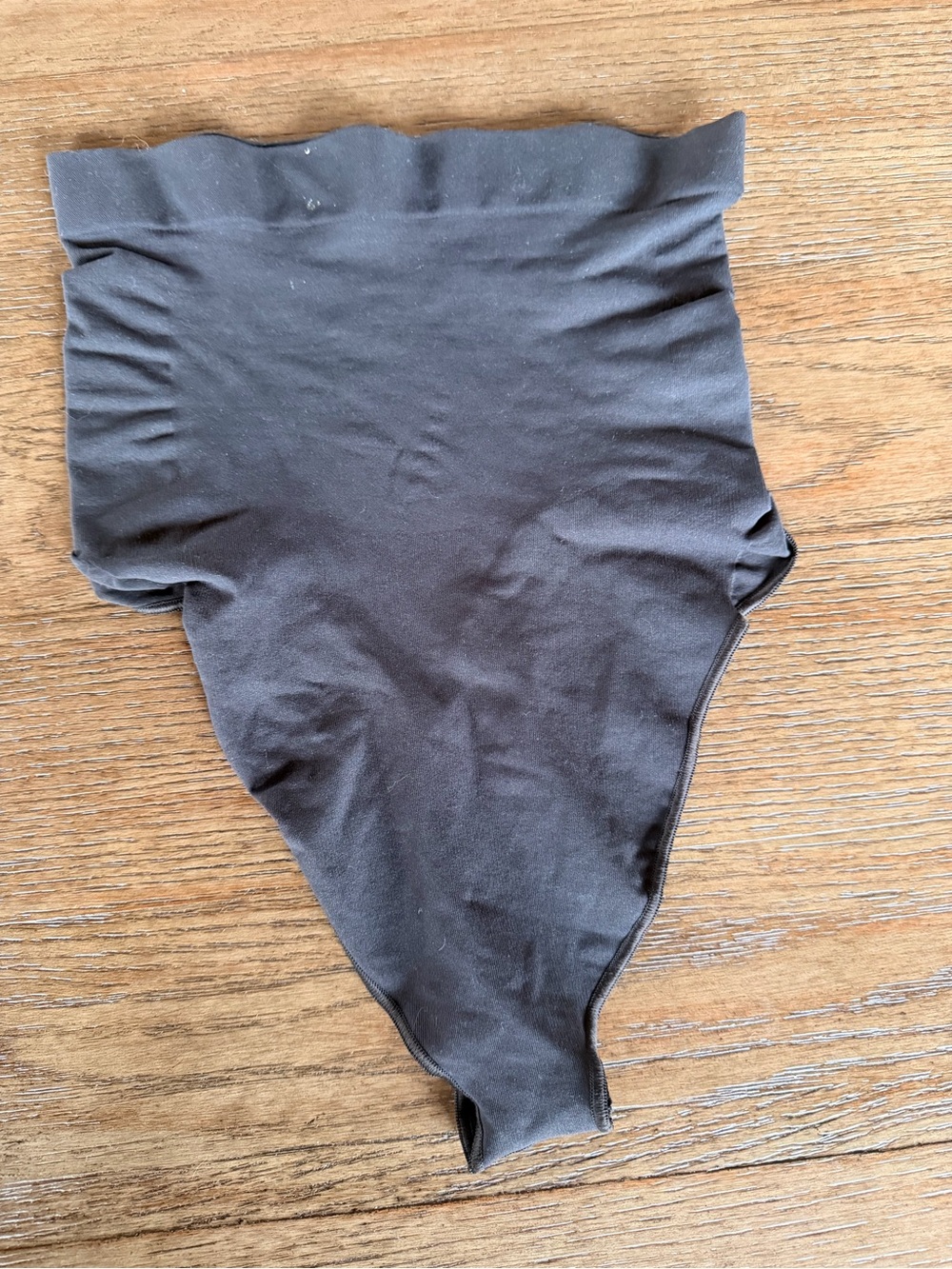 SKIMS Black High-Waist Seamless Shaping Thong